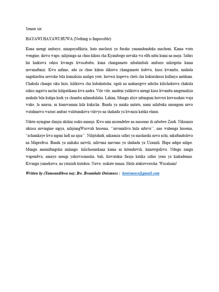 Ict kisw story pdf