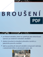 Broušení