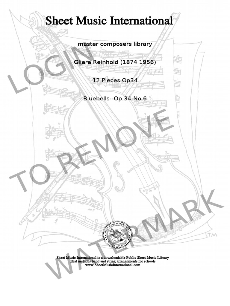 Downloadable Sheet Music Library | PDF