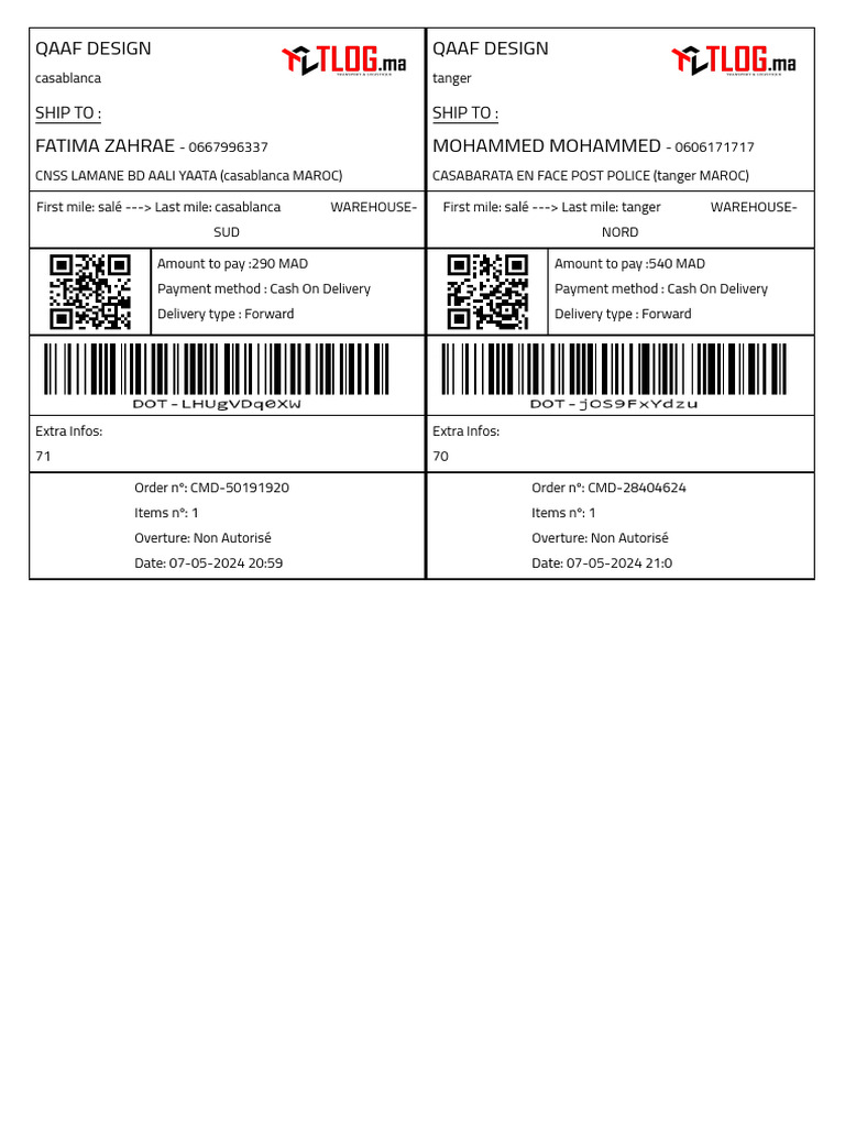 Tlog Labels 07-05-2024 21 - 12 | PDF | Money | Payments