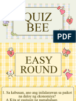 Quiz Bee Q3 G9