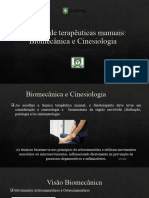 AULA 3 - Biomecânica e Cinesilogia Associado Às TM