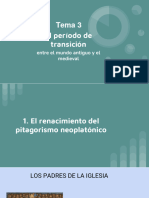 Tema 3. El Período de Transición