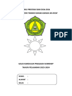 Buku Prestasi Dan Doa TK