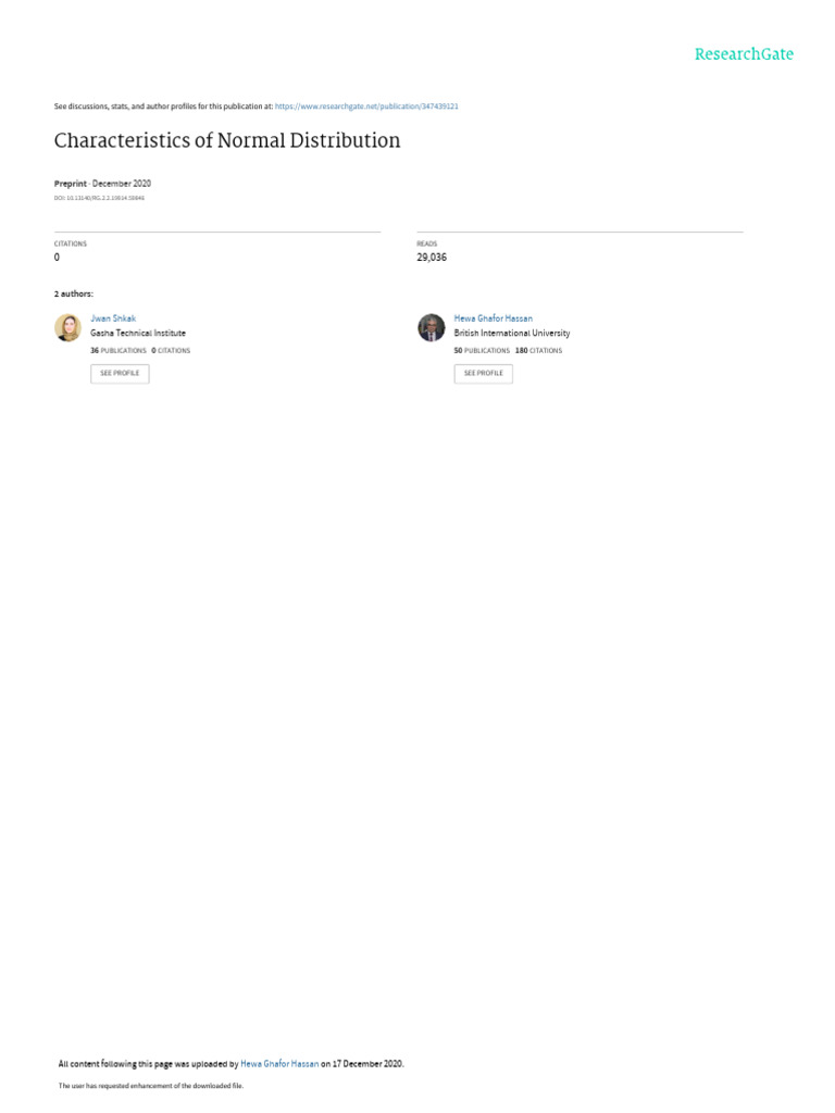 Comp App Source 3 | PDF | Normal Distribution | Probability