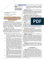 Ley Que Regula El Saneamiento Físicolegal de Los Bienes Inmuebles Del Sector