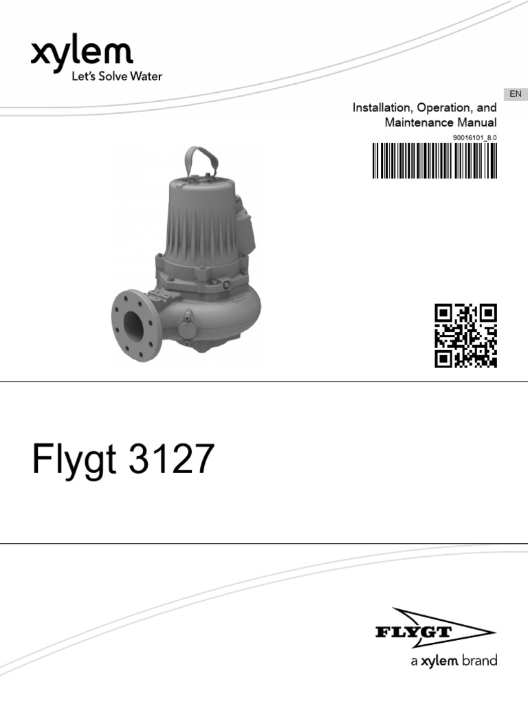 Flygt 3127 | PDF | Hazards | Pump