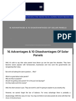 16 Advantages & 10 Disadvantages of Solar Panels in 2022