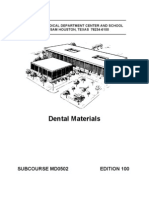 US Army Dental Materials