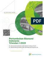 Pertumbuhan Ekonomi Indonesia Triwulan I-2024: No. 35/05/Th. XXVII, 6 Mei 2024