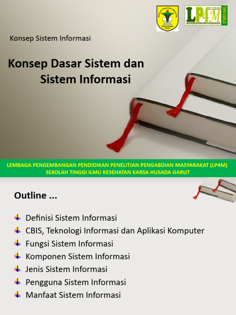 1 Konsep Dasar Sistem Dan SIstem Informa | PDF