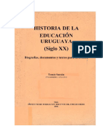 D1280 Historia de La Educación Uruguaya. Siglo XX