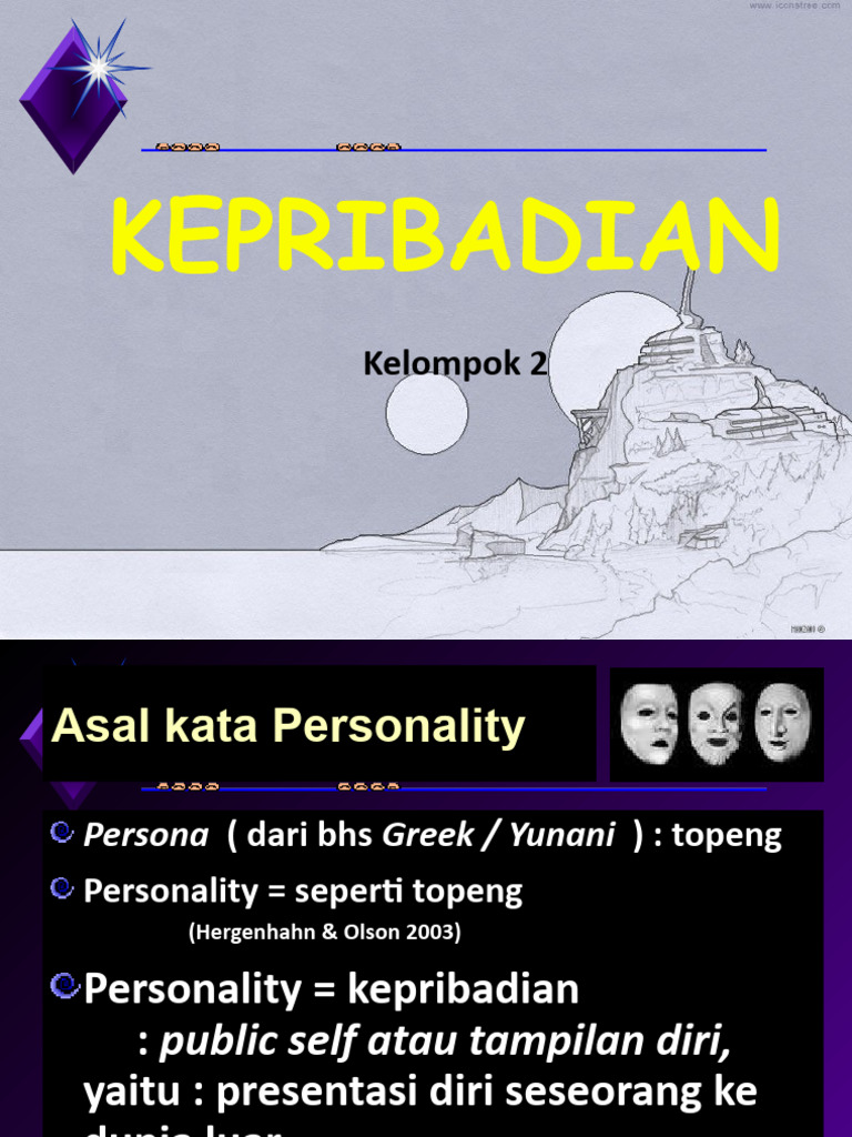 KEPRIBADIAN | PDF