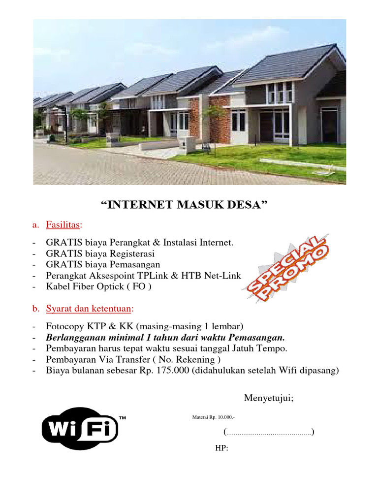 Brosur Internet Masuk Desa PDF