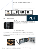 ARCHITECTURE D UN SYSTEME INFORMATIQUE