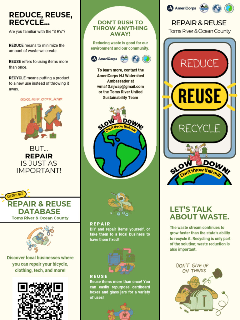 Repair and Reuse Brochure Toms River 1 Download Free PDF Reuse