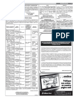 Publicacion Diario Oficial El Peruano - Aviso COES - Audiencia