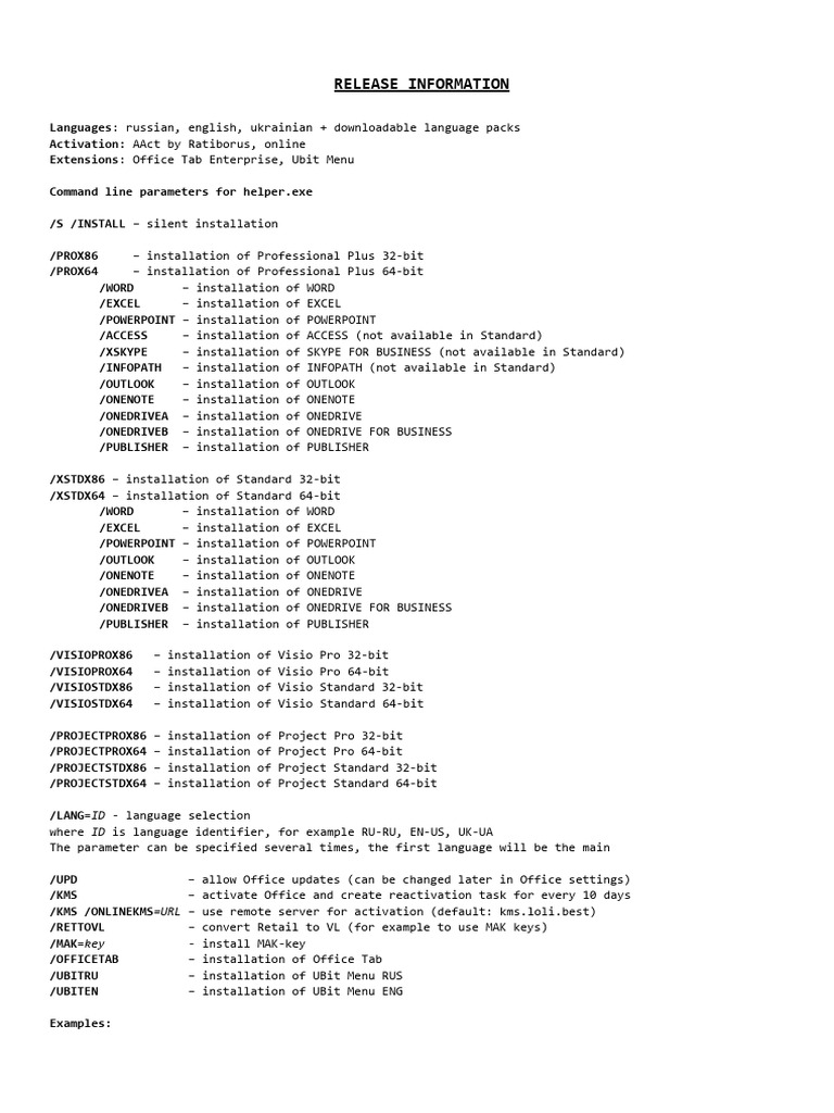 Info en | PDF | 64 Bit Computing | Microsoft Excel