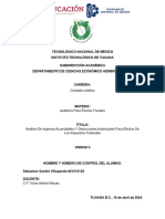 Analisis de Ingresos Acumulables y Deducciones Autorizadas para Efectos de Los Impuestos Federales L21212135