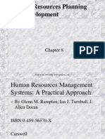 Human Resources Planning and Development