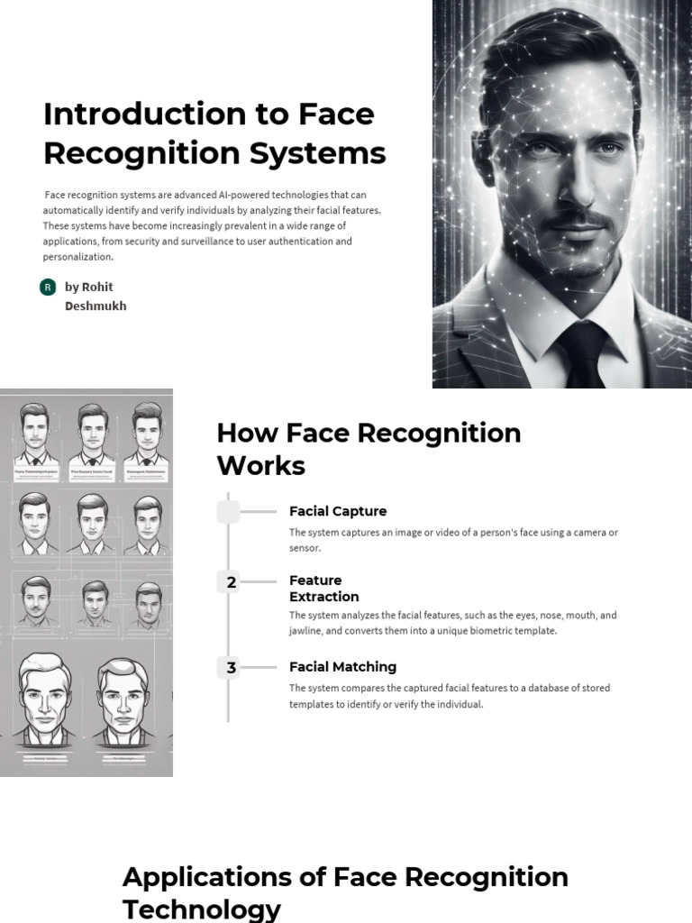 Understanding Face Recognition Technology | PDF | Biometrics | Computer ...