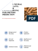 3 Neural network principles and its application in cassava drying