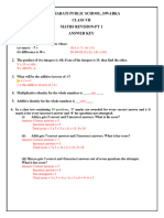 Class Vii - CH 1, 2, 3 (Revision) - PT1