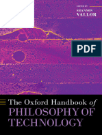 (Oxford Handbooks) Shannon Vallor (Editor) - The Oxford Handbook of Philosophy of Technology-Oxford University Press (2022)