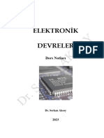 Elektronik Devreler I - 2023