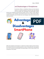Advantages and Disadvantages of Smartphones