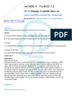 Nse4 fgt-7.2 PDF