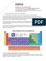 teoria  tabbla periodica