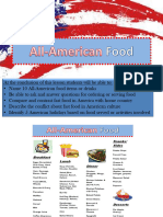 All American Food by Teacher Cida PDF