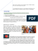 Filosofia Nauraleza Humana y Proceso de Hominizacion