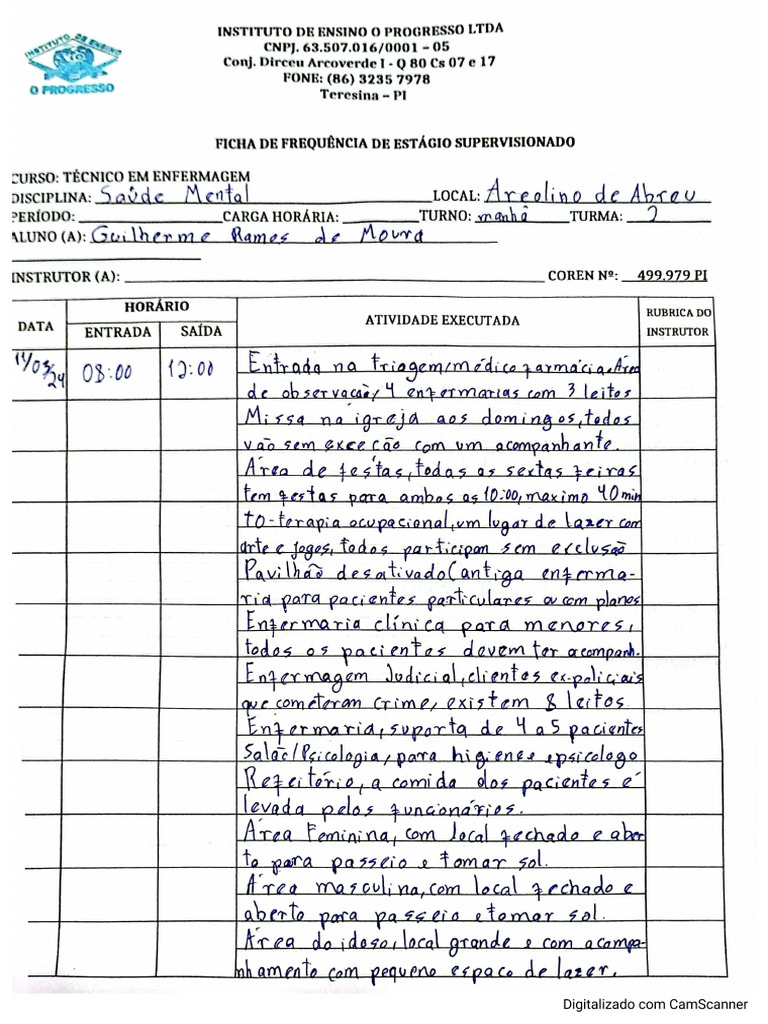 Modelo De Relatorio De Enfermagem Edulearnrelatorio Modelo Especial