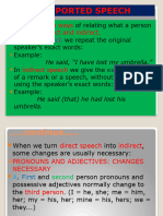 REPORTED SPEECH PPT - 015045