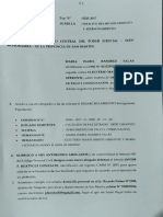 Desarchivamiento de Maria Isabel Ramirez Salas