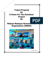 Project Proposal For Homeless Population Last