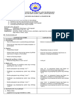 Detailed LessonPlan in Filipino 3