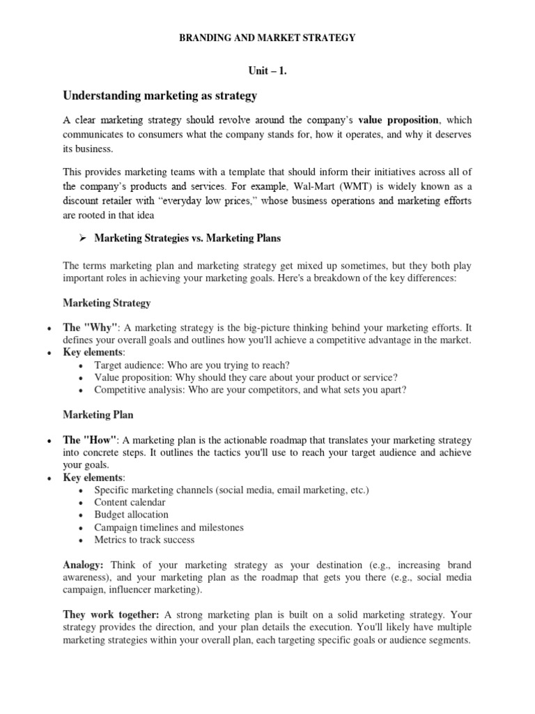 Marketing Strategy Essentials Explained | PDF | Market Segmentation ...