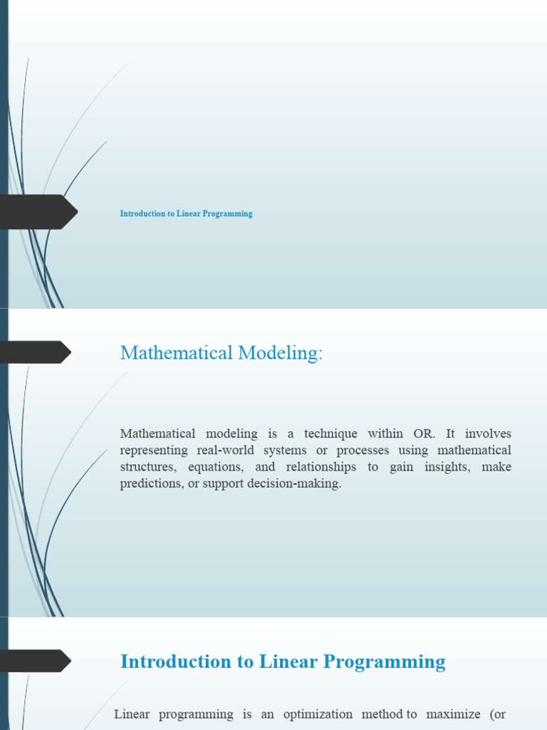 Presentation 2 | Download Free PDF | Linear Programming | Loss Function