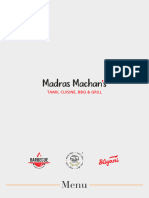 Madras Menu
