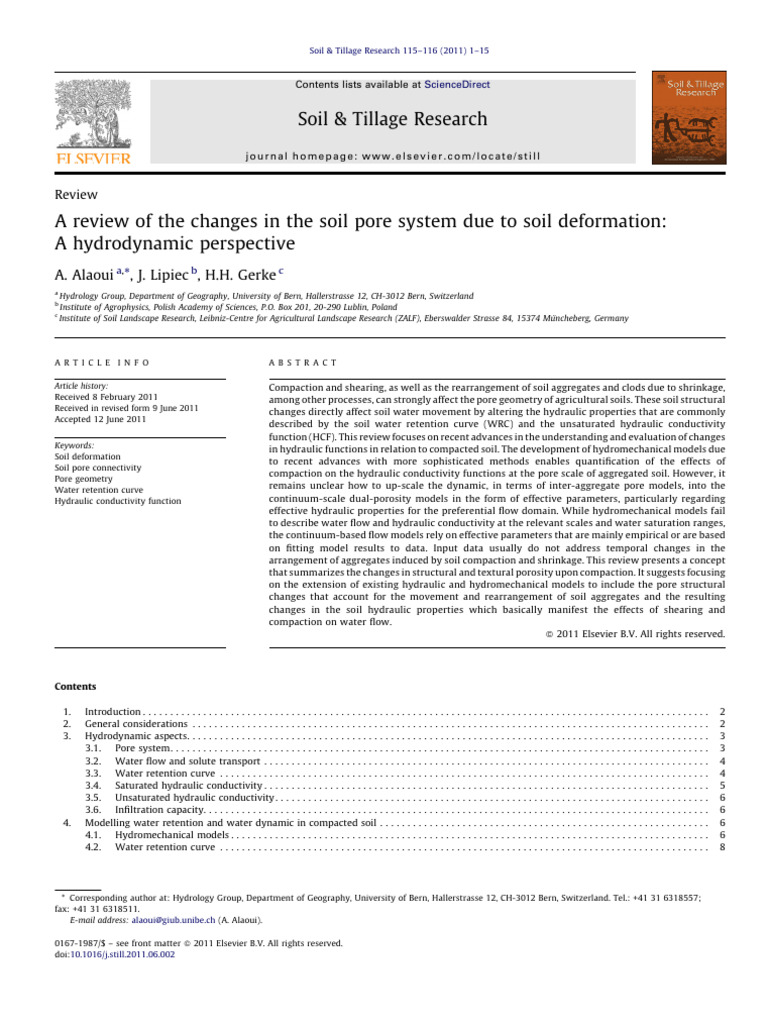 Soil Pore Changes from Deformation Effects | PDF | Porosity | Soil