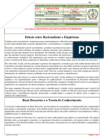 Debate Entre Racionalismo e Empirismo: Ano Letivo 2024 2º Bimestre