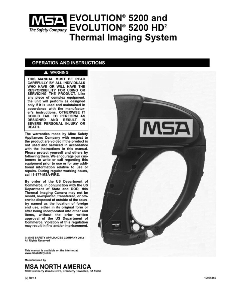 Evolution 5200 HD2 Instruction Manual - EN | PDF | Battery Charger | Camera