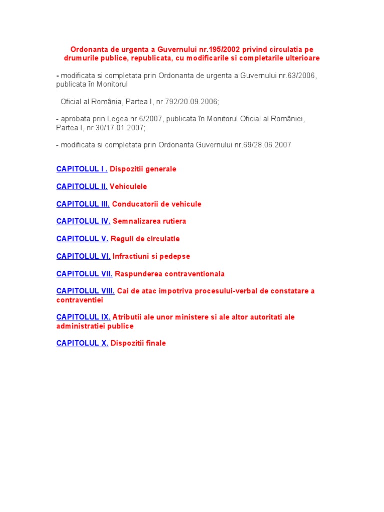 Codul Rutier | PDF