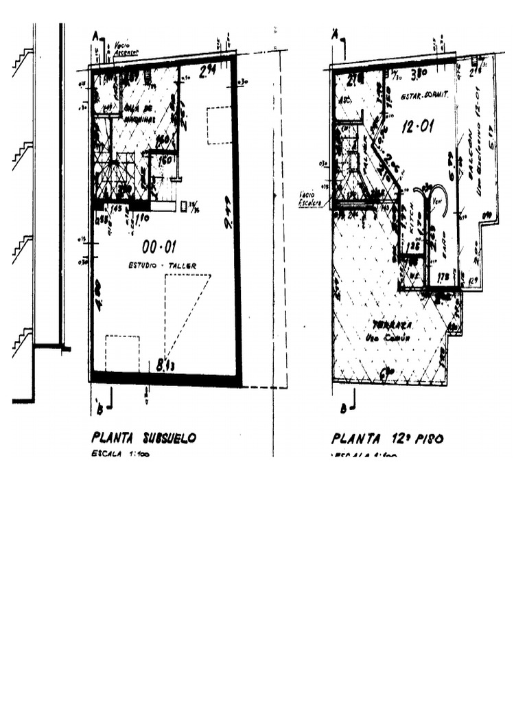Planta Subsuelo P 12 Tranvia 2 Pdf