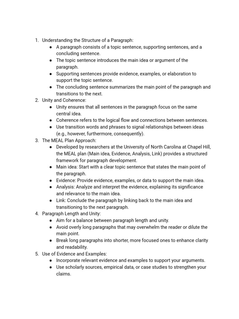 Paragraph Writing Download Free Pdf Paragraph Critical Thinking