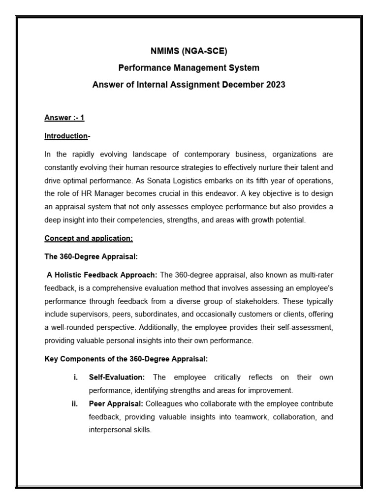 Tirana Performance Management System Pdf Goal Performance Appraisal