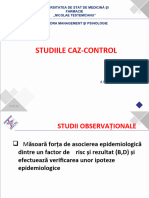 TEMA 4. STUDII CAZ-CONTROL